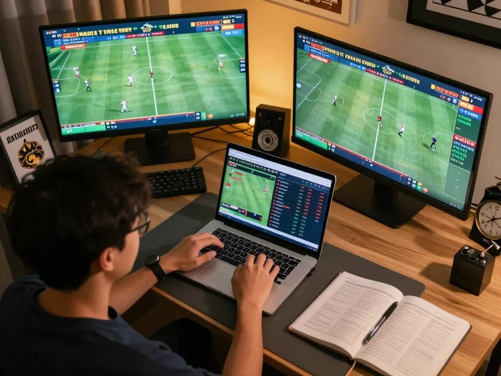 Engaging sports betting action at https://ta88pro.com/ with live match displays and strategic planning elements.