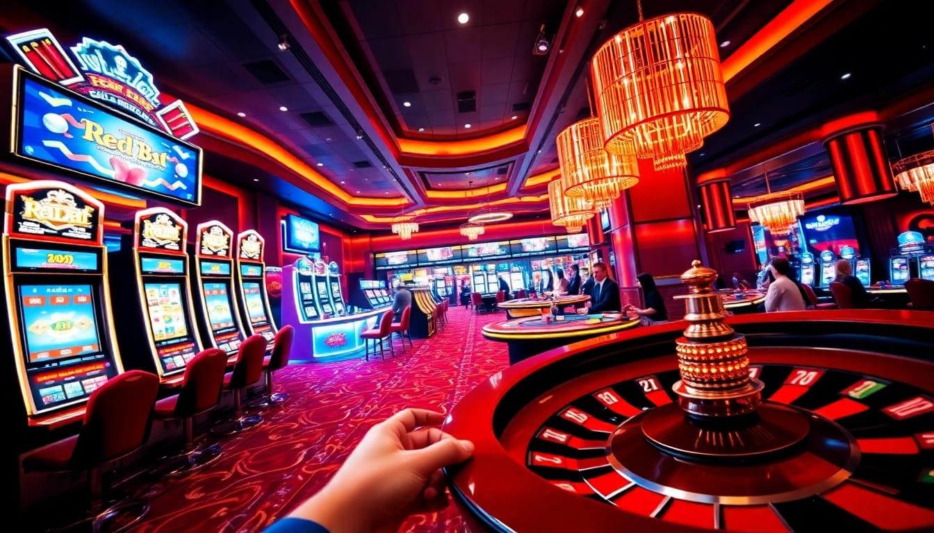 Experience thrilling online betting at https://red88.day/ with vibrant casino visuals and engaging games.