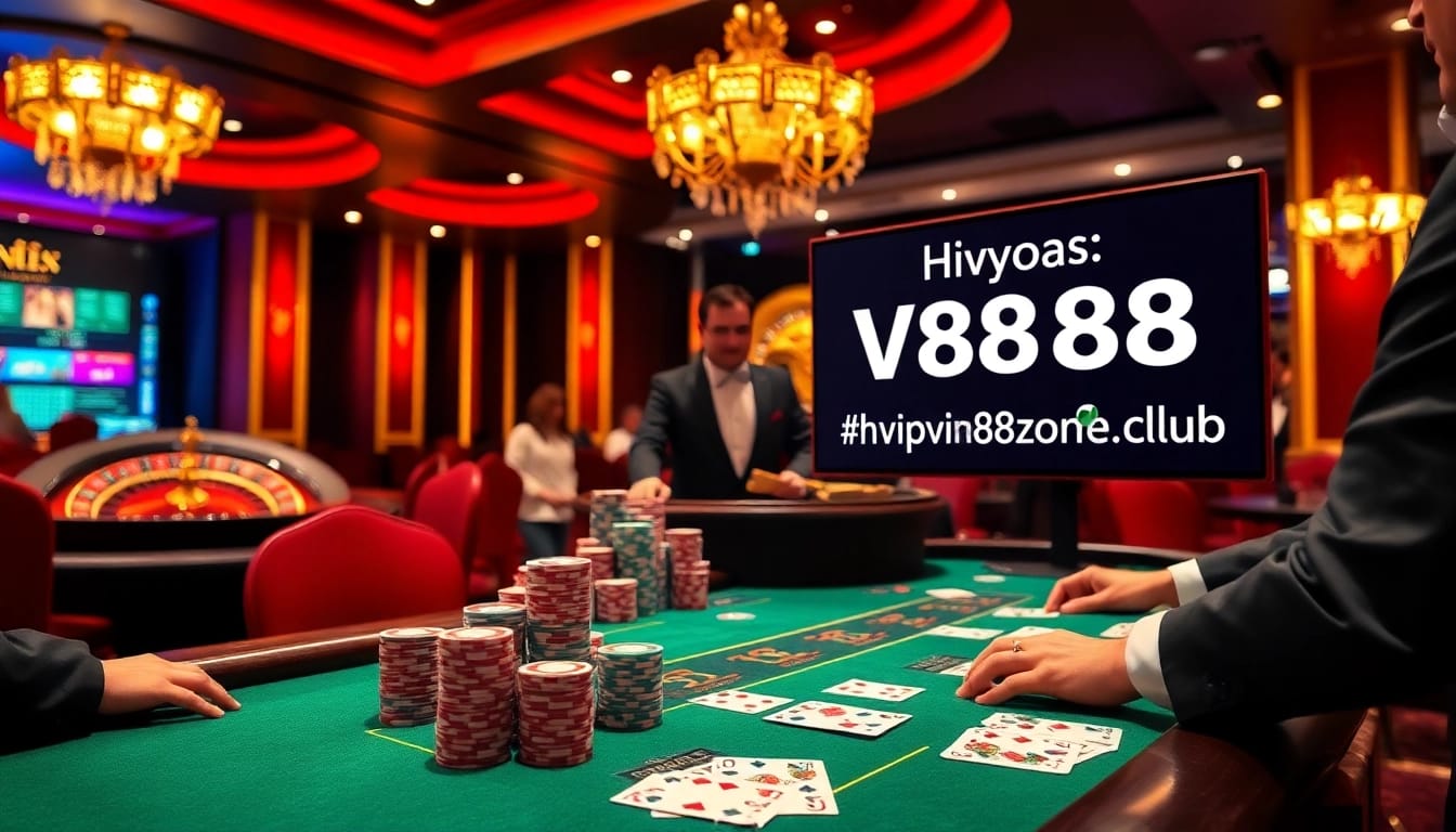 Experience thrilling blackjack action at https://vin88zone.club/ with professional dealers and vibrant casino ambiance.