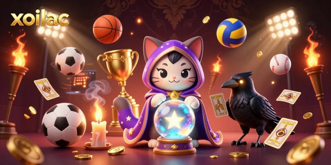 Xoilac transforms your gaming experience with dynamic sports betting visuals and captivating mystic elements.
