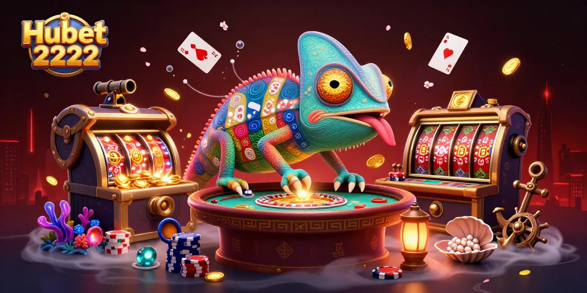 Experience thrilling gameplay with Hubet2222 in this vibrant casino scene filled with dynamic elements.