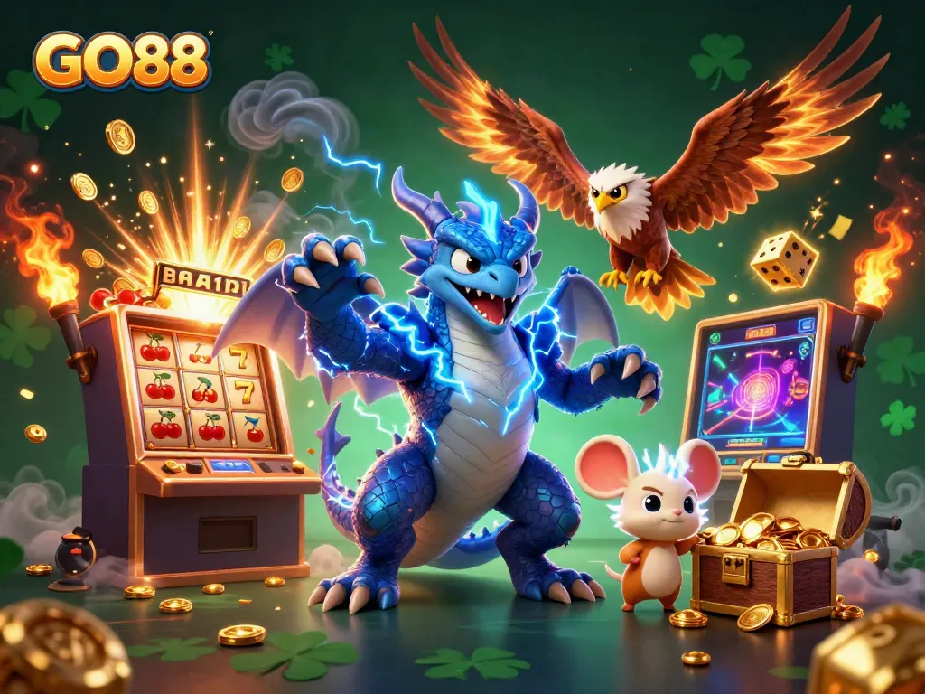 Join GO88 for thrilling jackpot adventures with dragons and magical winning moments.
