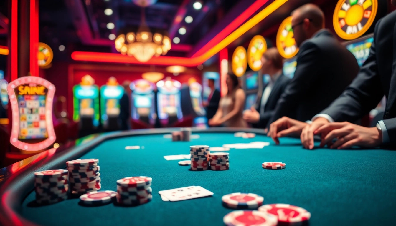 Experience the thrill of Casea Casino Canada with vibrant poker gameplay and elegant ambiance.