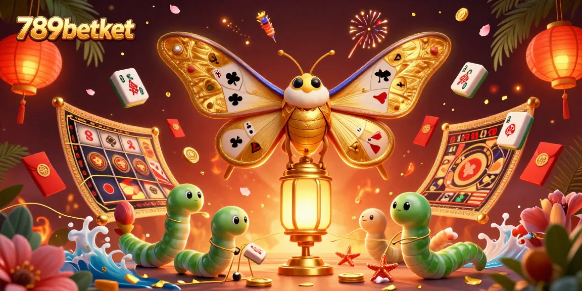 Engage in the exciting world of gambling with 789betket, featuring vibrant elements of a casino.