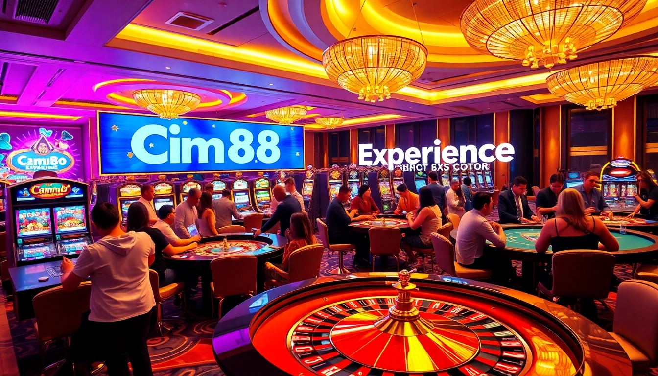 Experience thrilling gameplay at Casino Cm88 with exciting tables and vibrant slots.