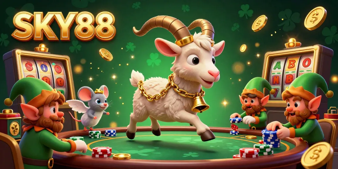 Celebrate thrilling action at SKY88's lively casino with Krampus, mouse, and gremlins stealing the spotlight.