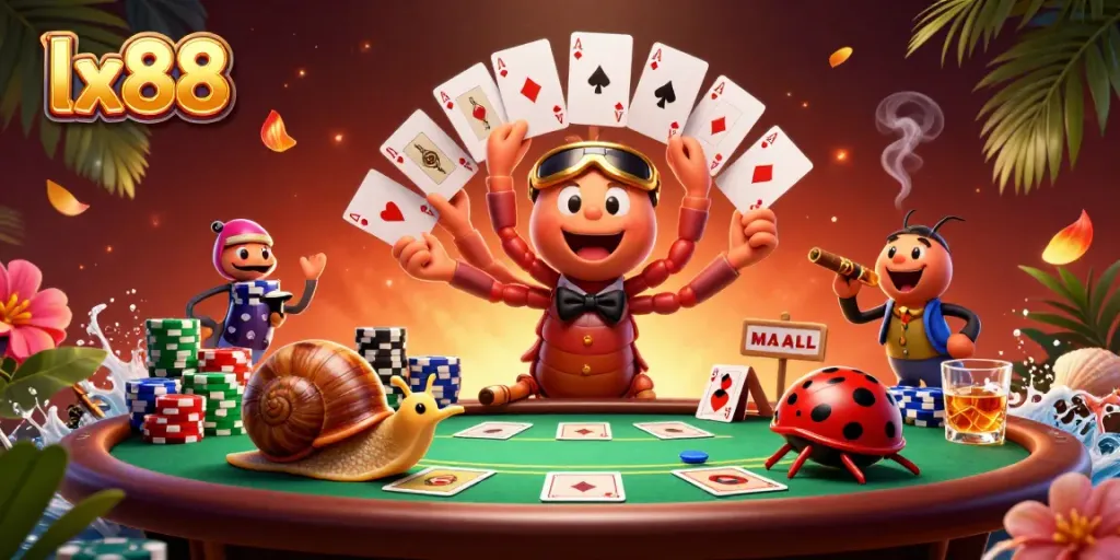 Experience exhilarating gameplay at lx88 with our engaging characters and vibrant casino scene