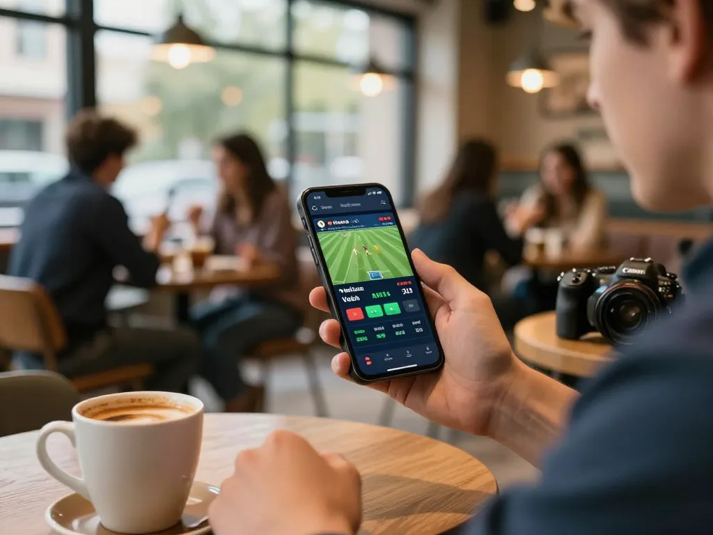 Place bets on 78win app while enjoying coffee at a cozy café with friends.