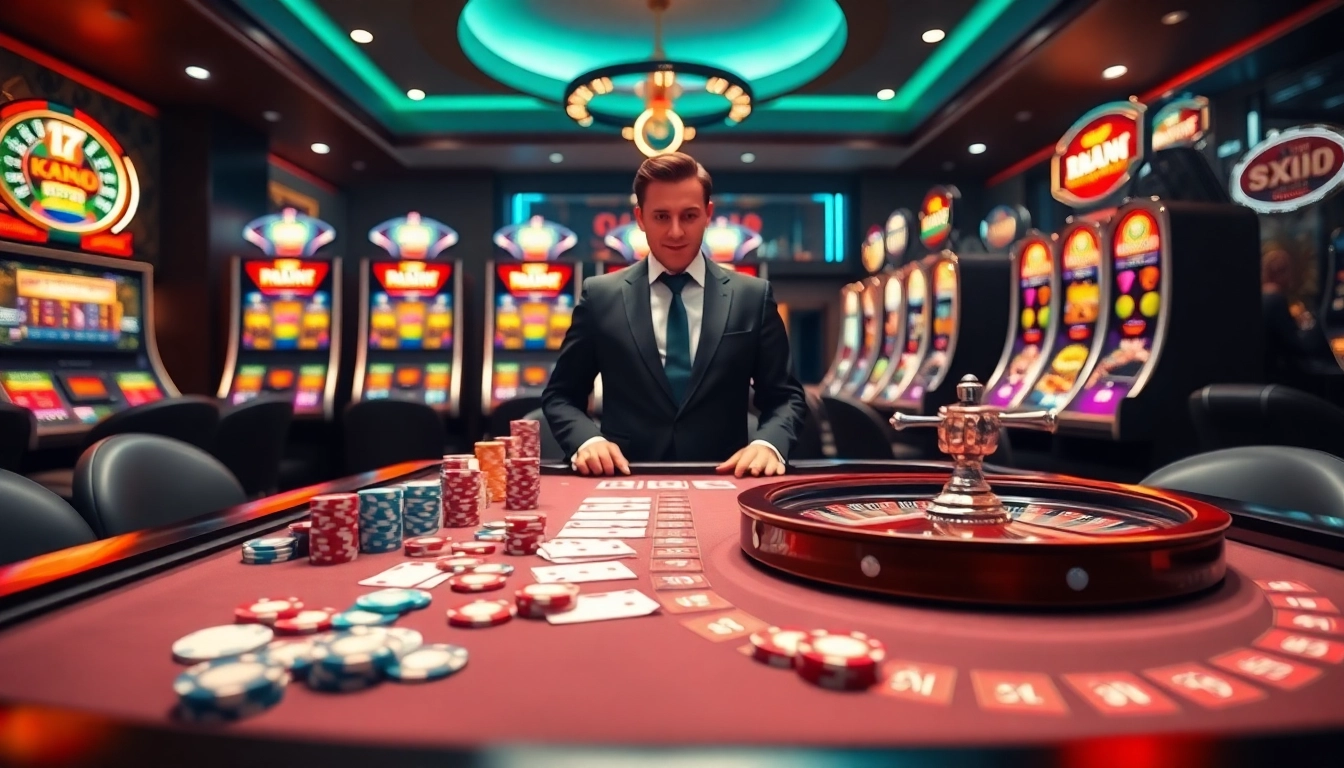 Experience thrilling gameplay at https://xx88tv.com/ with vibrant chips, cards, and roulette in action.