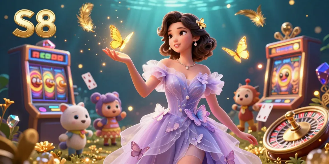 S8 enhances gaming excitement with stunning visuals, rich details, and casino atmosphere.