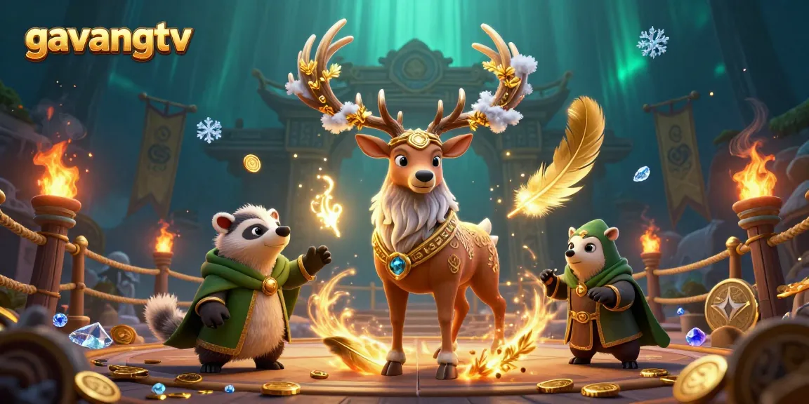 Experience expert betting strategies with gavangtv in an enchanting casino scene.