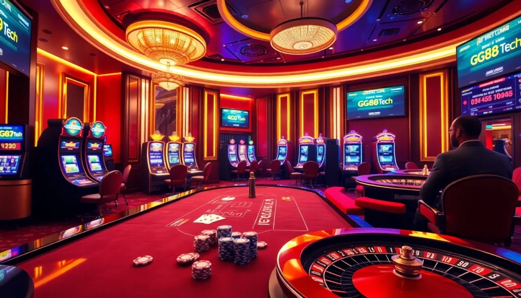 Experience the thrill of playing at https://gg88.tech/ with vibrant casino games and lively atmosphere.