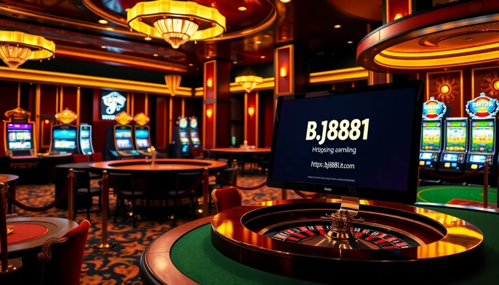 Experience the excitement of gambling at https://bj881.it.com/ featuring dynamic tables and vibrant slot machines.