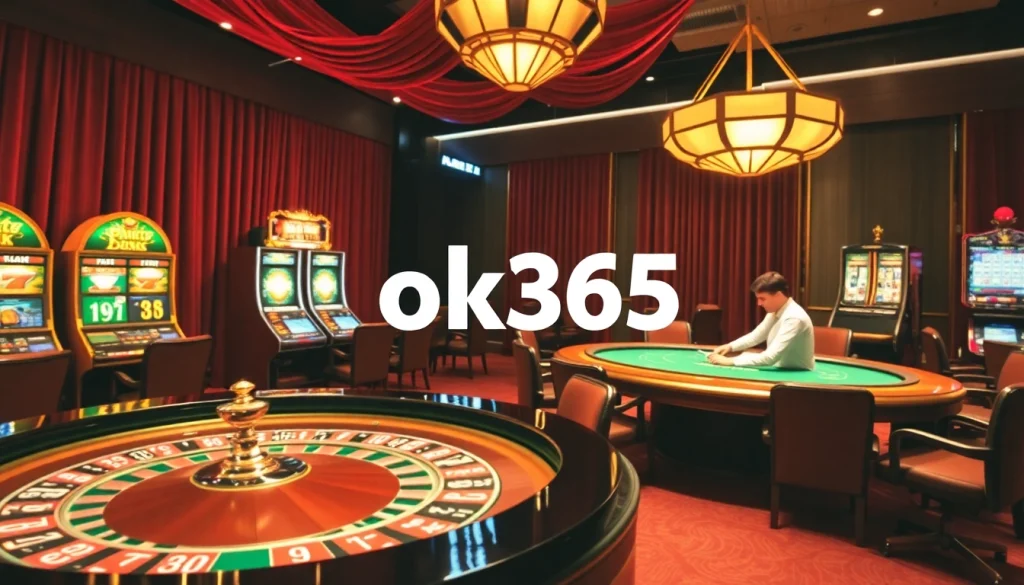 Experience the thrill of winning at ok365 with vibrant casino games and exciting gambling action.
