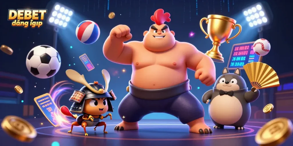 Engage with DEBET đăng nhập to access thrilling 3D casino gameplay featuring dynamic sports elements.